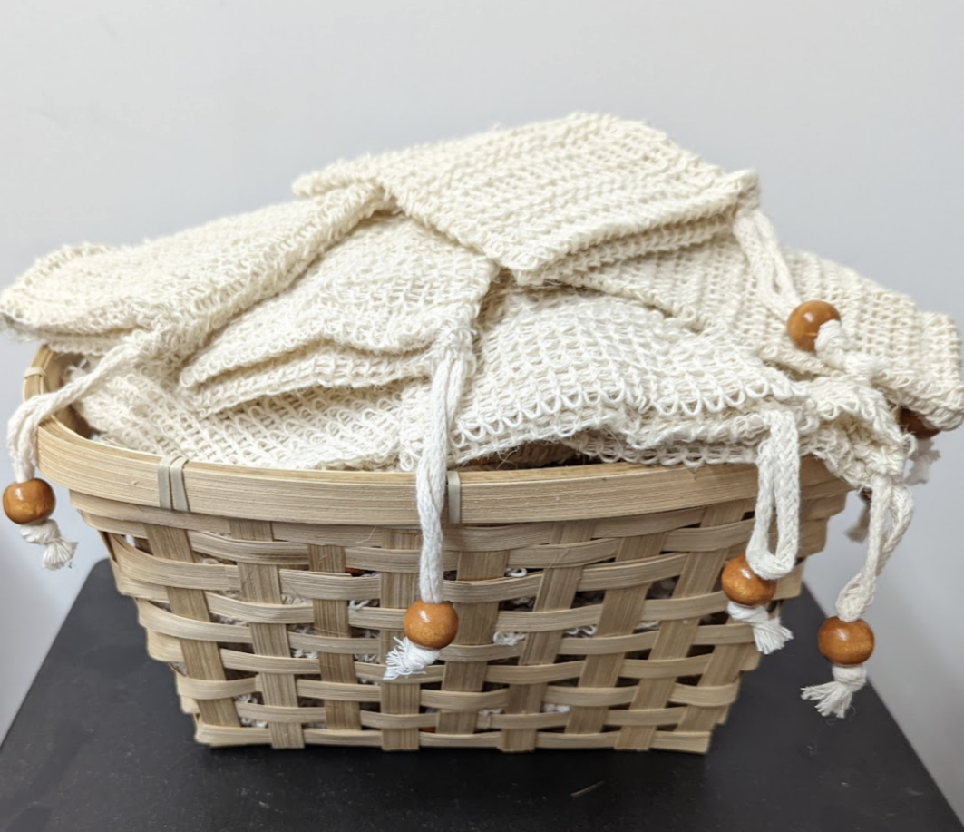 Sisal Soap / Shampoo Bag