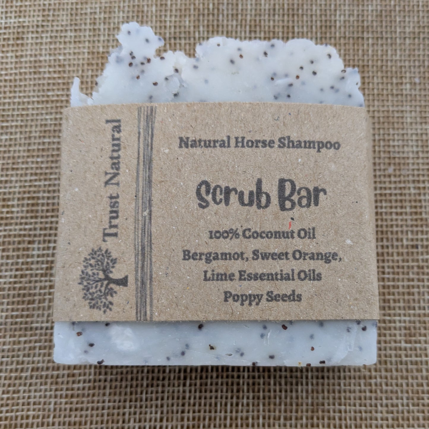Scrub Horse Shampoo Bar - Exfoliating Stain Remover