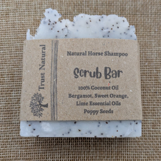 Scrub Horse Shampoo Bar - Exfoliating Stain Remover