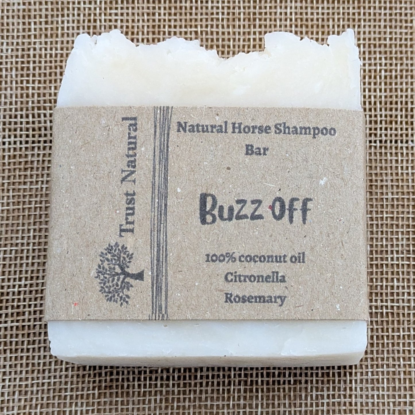 Buzz Off Horse Shampoo Bar - With Citronella and Rosemary
