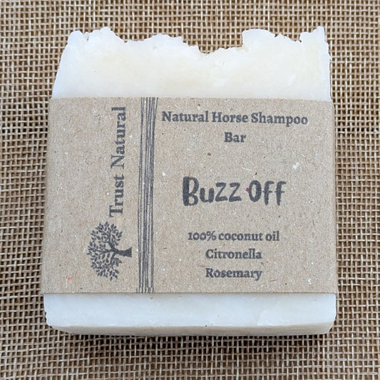 Buzz Off Horse Shampoo Bar - With Citronella and Rosemary