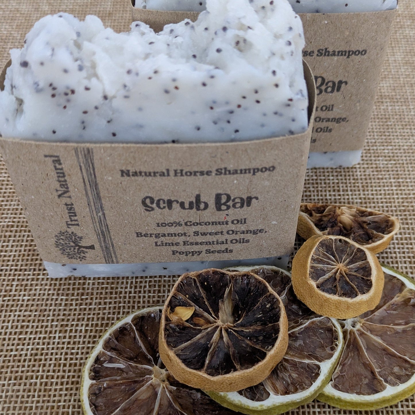 Scrub Horse Shampoo Bar - Exfoliating Stain Remover