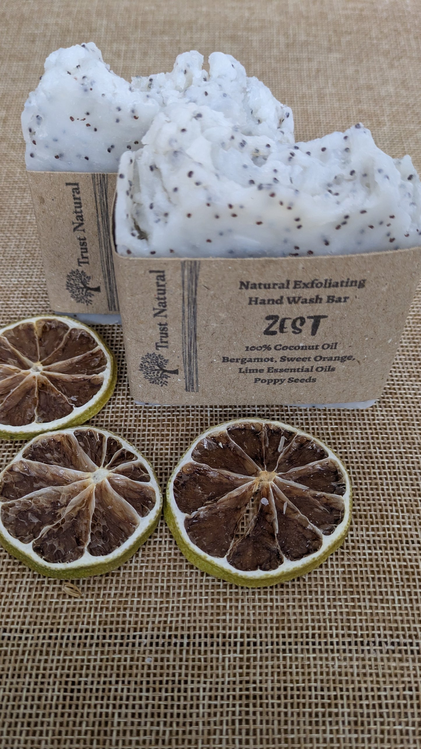 Zest Exfoliating Hand Wash Bar