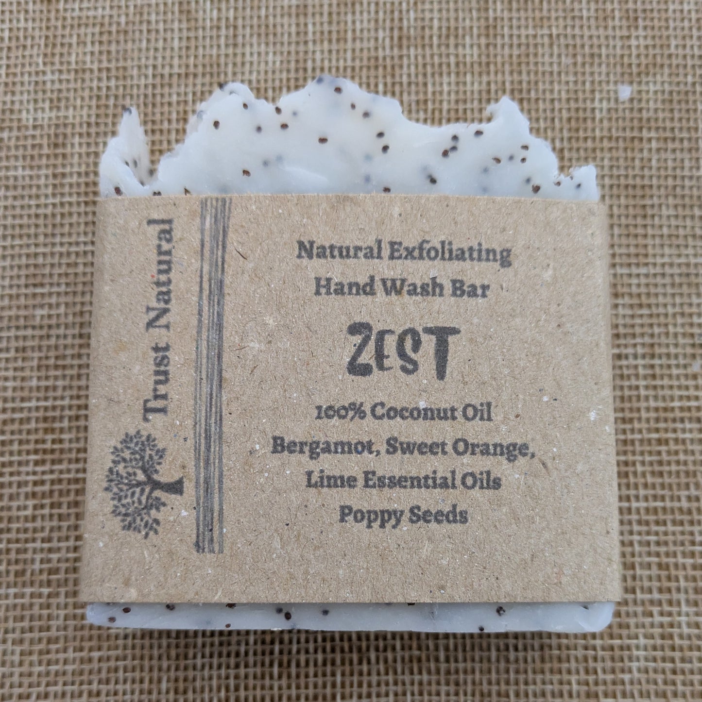 Zest Exfoliating Hand Wash Bar