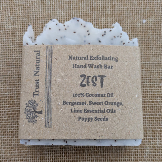 Zest Exfoliating Hand Wash Bar